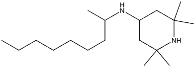 2,2,6,6-tetramethyl-N-(nonan-2-yl)piperidin-4-amine 结构式