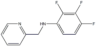 2,3,4-trifluoro-N-(pyridin-2-ylmethyl)aniline 结构式
