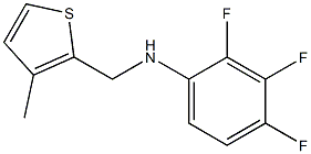 2,3,4-trifluoro-N-[(3-methylthiophen-2-yl)methyl]aniline 结构式