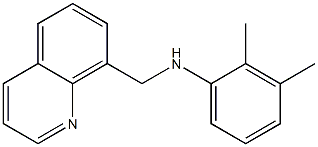 2,3-dimethyl-N-(quinolin-8-ylmethyl)aniline 结构式
