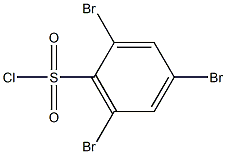 2,4,6-tribromobenzene-1-sulfonyl chloride 结构式
