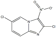 2,6-dichloro-3-nitroimidazo[1,2-a]pyridine 结构式