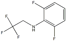 2,6-difluoro-N-(2,2,2-trifluoroethyl)aniline 结构式