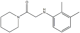 2-[(2,3-dimethylphenyl)amino]-1-(piperidin-1-yl)ethan-1-one 结构式