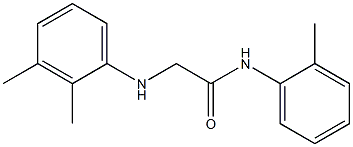 2-[(2,3-dimethylphenyl)amino]-N-(2-methylphenyl)acetamide 结构式