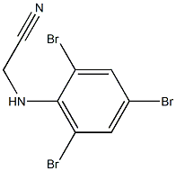 2-[(2,4,6-tribromophenyl)amino]acetonitrile 结构式