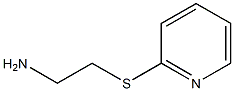 2-[(2-aminoethyl)sulfanyl]pyridine 结构式