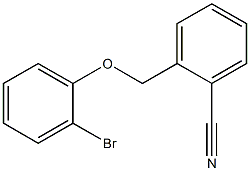 2-[(2-bromophenoxy)methyl]benzonitrile 结构式