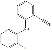 2-[(2-bromophenyl)amino]benzonitrile 结构式