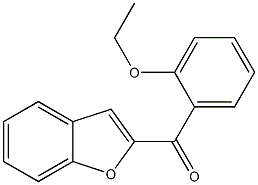 2-[(2-ethoxyphenyl)carbonyl]-1-benzofuran 结构式