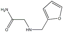 2-[(2-furylmethyl)amino]acetamide 结构式