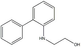 2-[(2-phenylphenyl)amino]ethan-1-ol 结构式