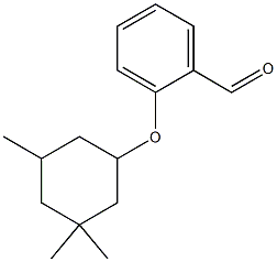 2-[(3,3,5-trimethylcyclohexyl)oxy]benzaldehyde 结构式