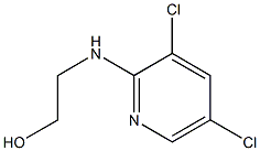 2-[(3,5-dichloropyridin-2-yl)amino]ethan-1-ol 结构式