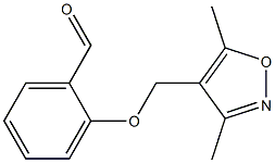2-[(3,5-dimethyl-1,2-oxazol-4-yl)methoxy]benzaldehyde 结构式