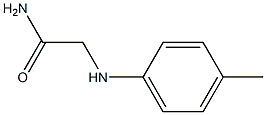 2-[(4-methylphenyl)amino]acetamide 结构式