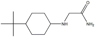 2-[(4-tert-butylcyclohexyl)amino]acetamide 结构式