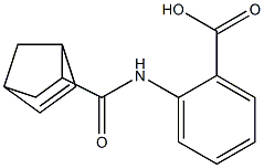 2-[(bicyclo[2.2.1]hept-5-en-2-ylcarbonyl)amino]benzoic acid 结构式