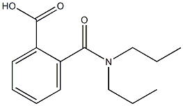 2-[(dipropylamino)carbonyl]benzoic acid 结构式