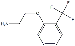 2-[2-(trifluoromethyl)phenoxy]ethanamine 结构式