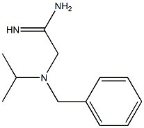 2-[benzyl(isopropyl)amino]ethanimidamide 结构式