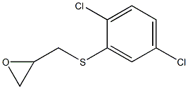 2-{[(2,5-dichlorophenyl)sulfanyl]methyl}oxirane 结构式