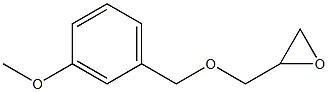 2-{[(3-methoxyphenyl)methoxy]methyl}oxirane 结构式