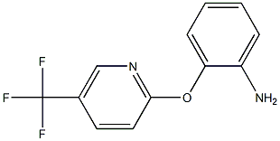 2-{[5-(trifluoromethyl)pyridin-2-yl]oxy}aniline 结构式