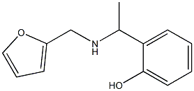 2-{1-[(2-furylmethyl)amino]ethyl}phenol 结构式