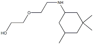 2-{2-[(3,3,5-trimethylcyclohexyl)amino]ethoxy}ethan-1-ol 结构式