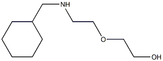 2-{2-[(cyclohexylmethyl)amino]ethoxy}ethan-1-ol 结构式