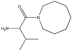 2-amino-1-(azocan-1-yl)-3-methylbutan-1-one 结构式