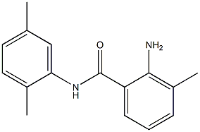 2-amino-N-(2,5-dimethylphenyl)-3-methylbenzamide 结构式