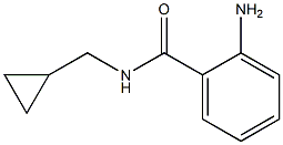 2-amino-N-(cyclopropylmethyl)benzamide 结构式