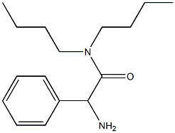 2-amino-N,N-dibutyl-2-phenylacetamide 结构式