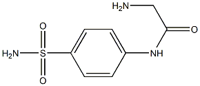 2-amino-N-[4-(aminosulfonyl)phenyl]acetamide 结构式