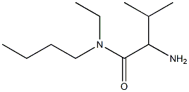 2-amino-N-butyl-N-ethyl-3-methylbutanamide 结构式