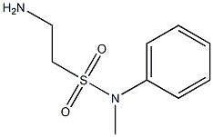 2-amino-N-methyl-N-phenylethanesulfonamide 结构式