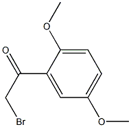 2-bromo-1-(2,5-dimethoxyphenyl)ethan-1-one 结构式