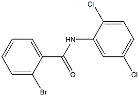 2-bromo-N-(2,5-dichlorophenyl)benzamide 结构式