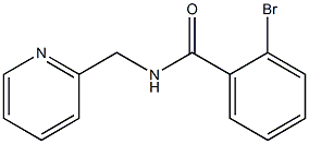 2-bromo-N-(pyridin-2-ylmethyl)benzamide 结构式