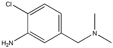 2-chloro-5-[(dimethylamino)methyl]aniline 结构式