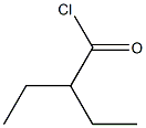 2-ethylbutanoyl chloride 结构式