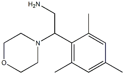 2-mesityl-2-morpholin-4-ylethanamine 结构式