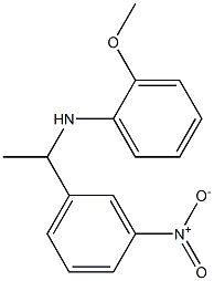 2-methoxy-N-[1-(3-nitrophenyl)ethyl]aniline 结构式