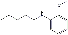 2-methoxy-N-pentylaniline 结构式