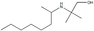 2-methyl-2-(octan-2-ylamino)propan-1-ol 结构式