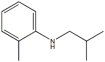 2-methyl-N-(2-methylpropyl)aniline 结构式