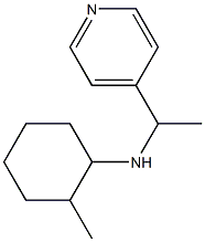 2-methyl-N-[1-(pyridin-4-yl)ethyl]cyclohexan-1-amine 结构式