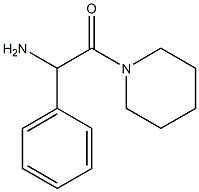 2-oxo-1-phenyl-2-piperidin-1-ylethanamine 结构式